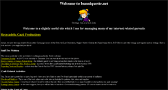 Desktop Screenshot of bunniquette.net